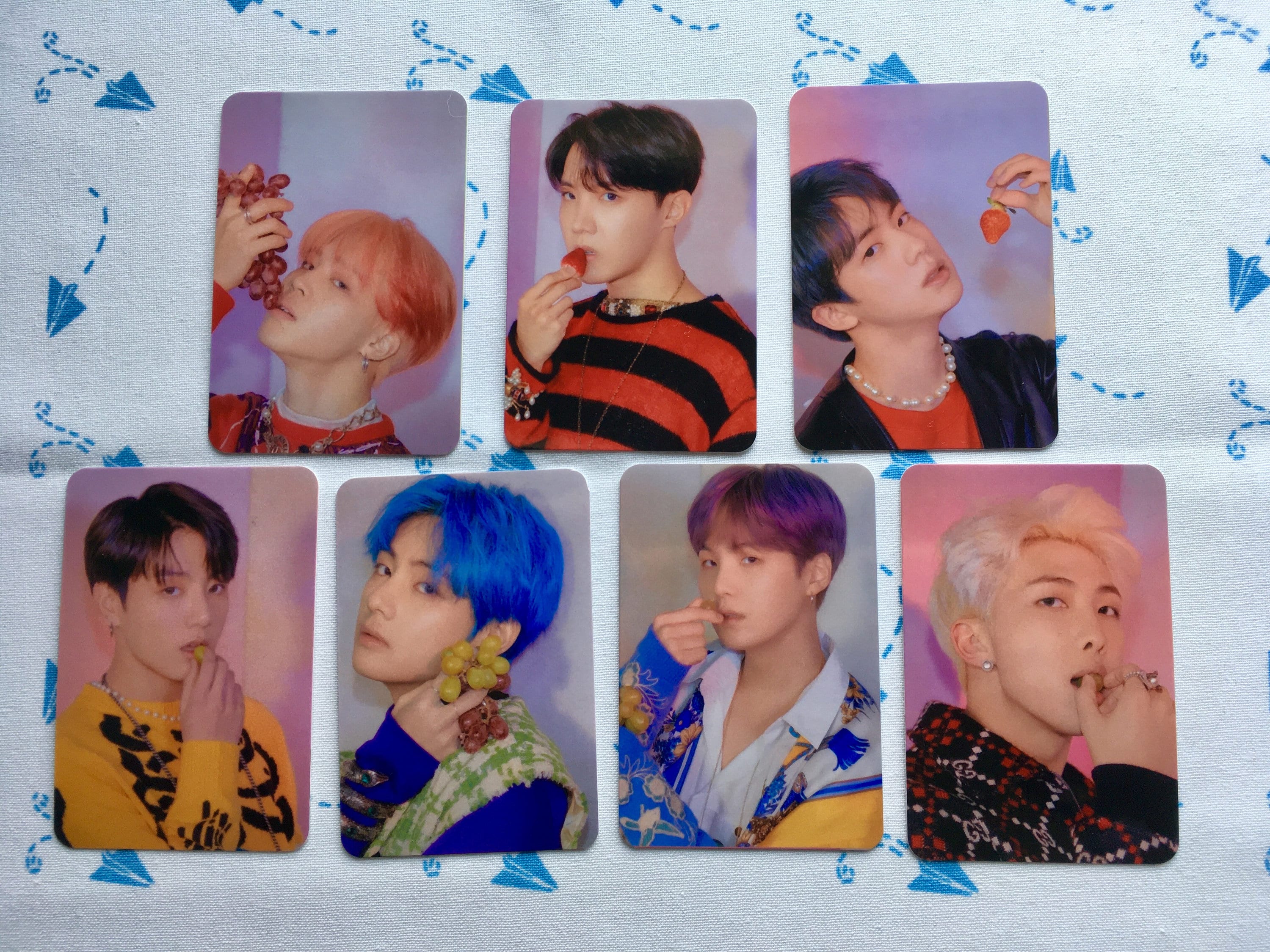 Map Of The Soul Persona Version 4 Photocards www.etsy.com