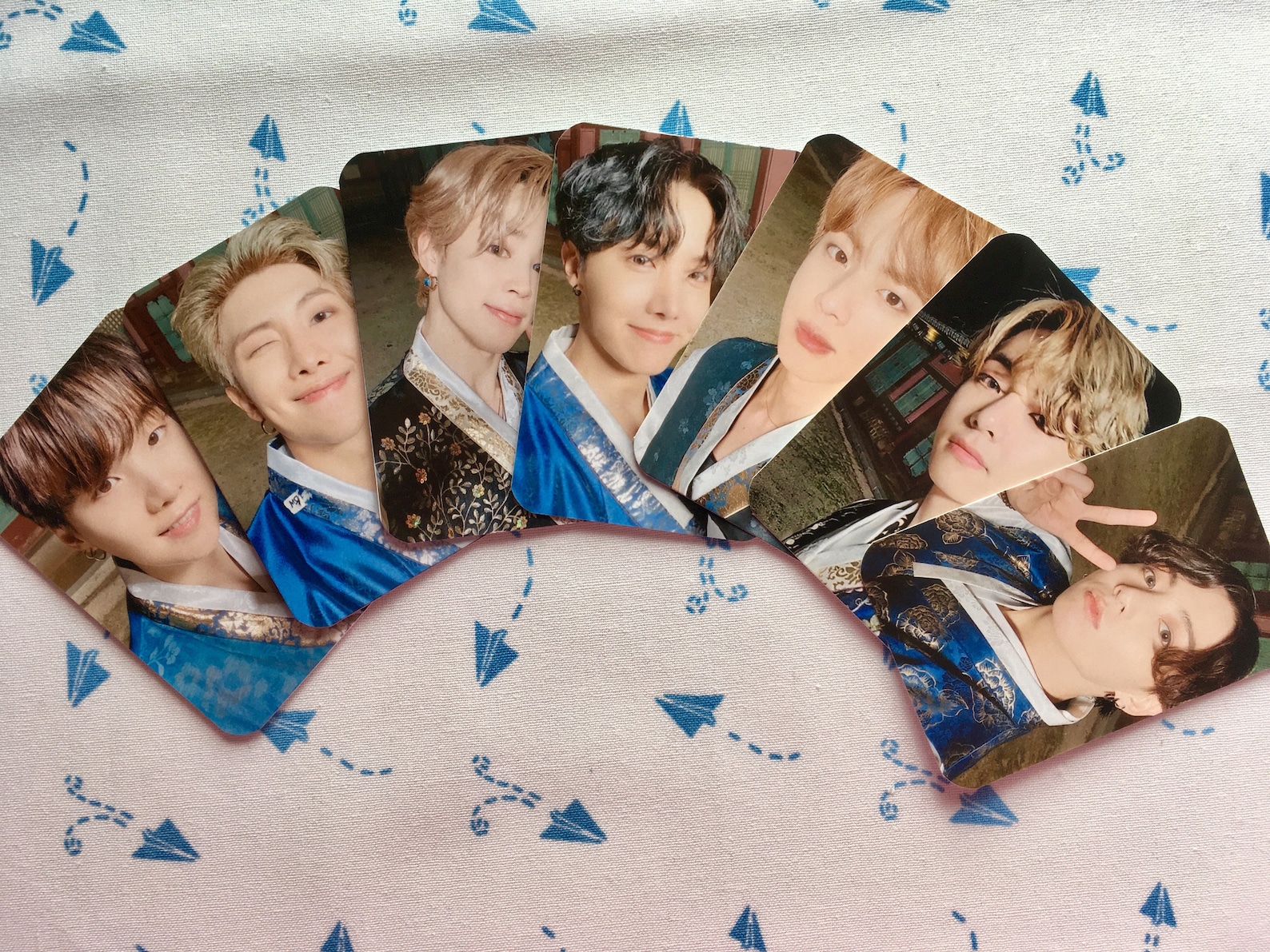 BTS Photocards Chuseok/Hanbok pack Kpop selca cards BTS Etsy
