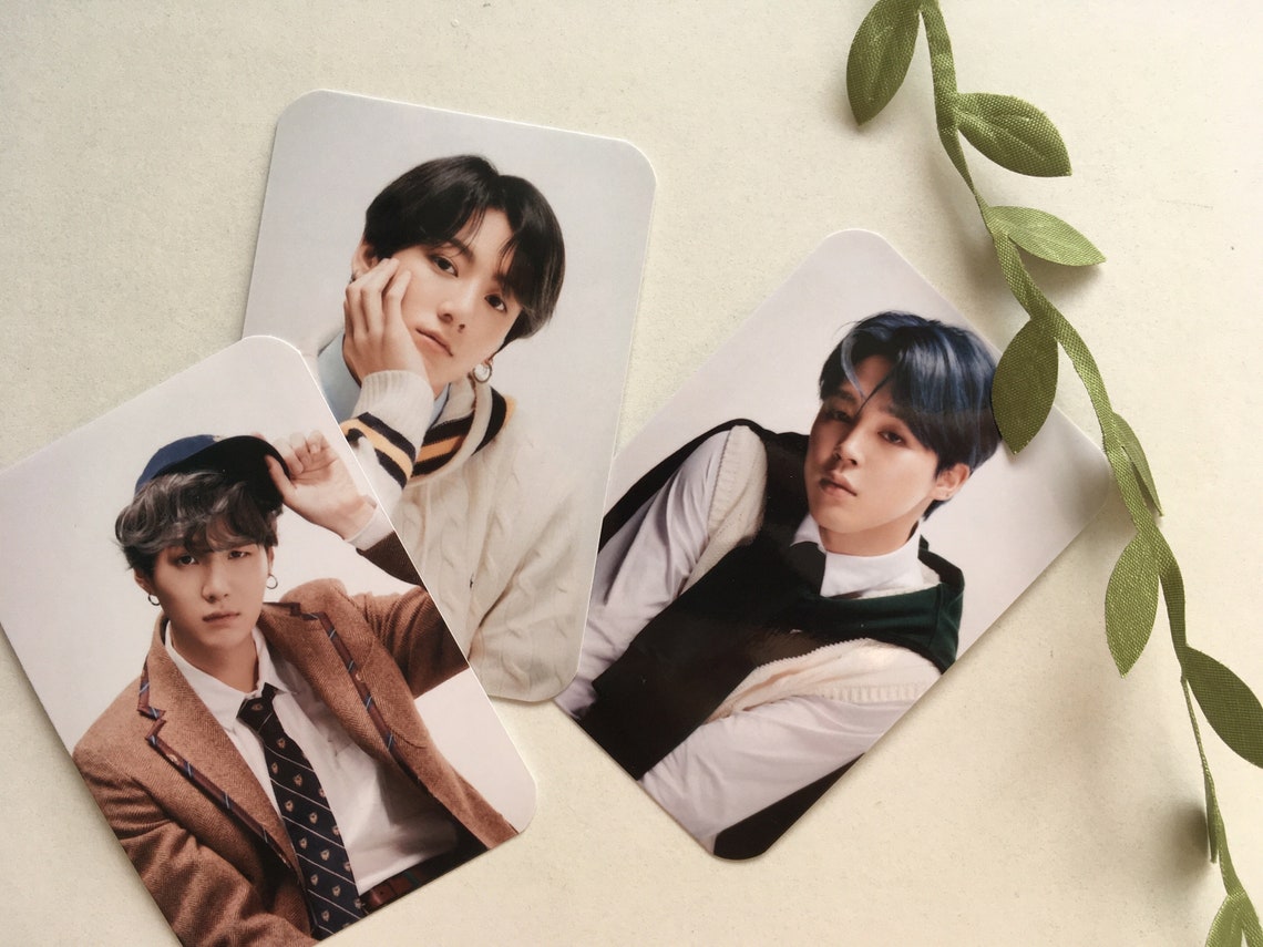 BTS Photocards Map of the soul 7 Version 4 Kpop Photocards Etsy