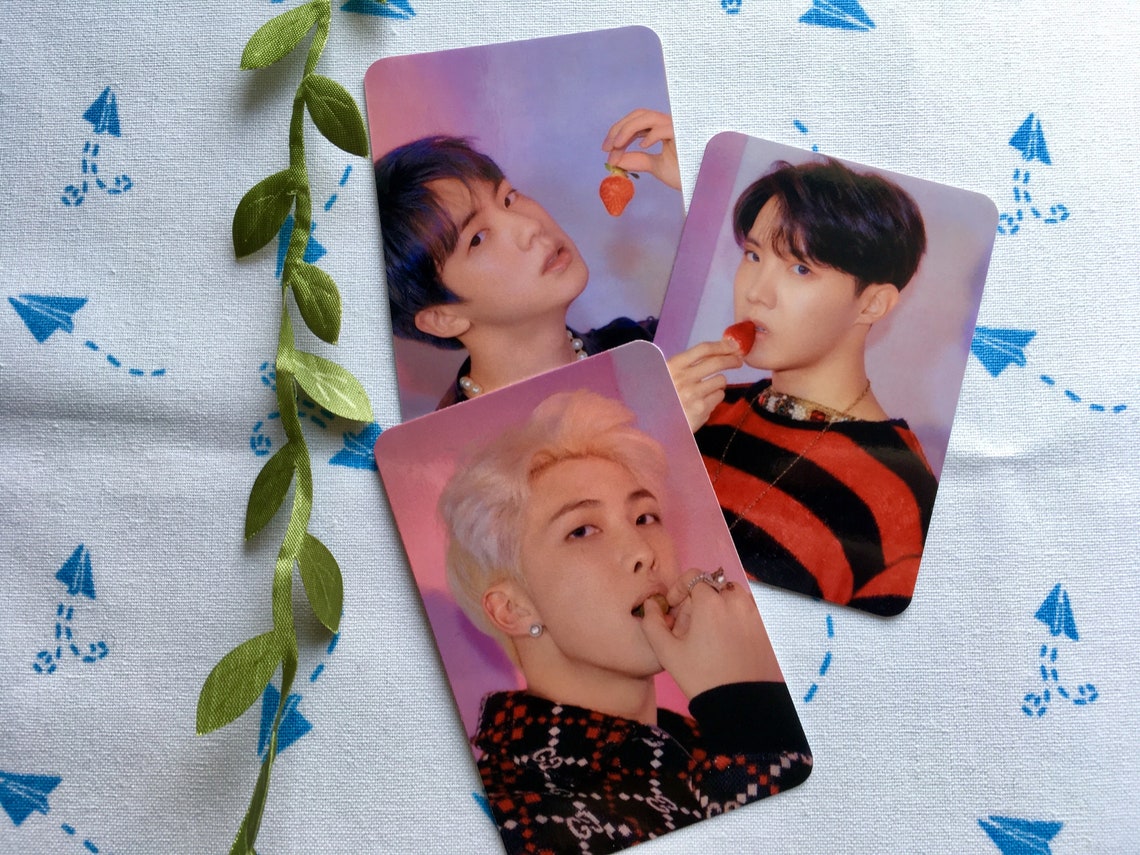 Map Of The Soul Persona Version 4 Photocards BTS Photocards Map of the Soul Persona Version 4 Kpop Selca - Etsy