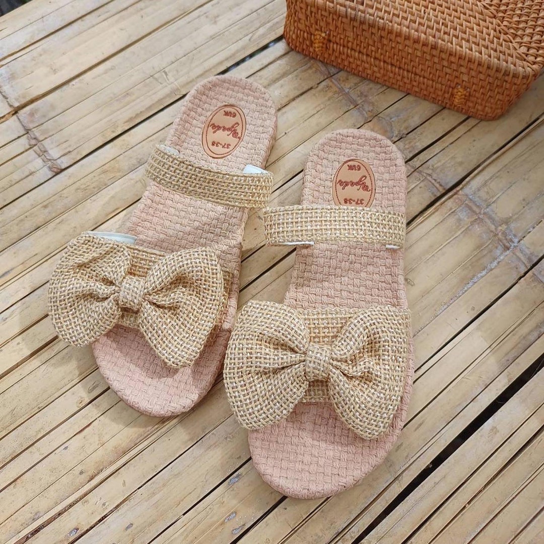 Ladies' Sandals And Slippers With Bow main image 1
