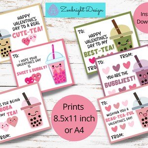 Kids Valentines, Printable Valentines, Kids Valentine's Day Cards ...