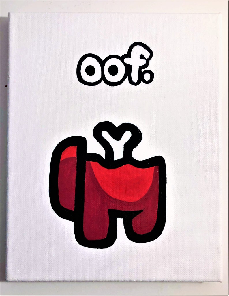 Among Us Character Standing Up Dead Body with Etsy