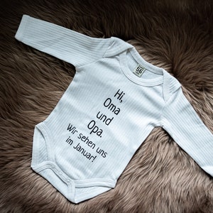 Hello Grandma & Grandpa | Baby body | Announcing pregnancy | Baby announce | Birth | Gift | Newborn