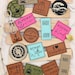 Kunstleder Label Maritim | Labels | Label zum Nähen | Sprüche | Anker | Schiff | Moin | Knicklabel | Meer | Sea | Label zum aufnähen