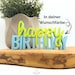 → auf Etsy ansehen: 3D Deko Schriftzug „Happy Birthday“ | Geburtstagsdeko zum Hinstellen | PLA 3D Druck | personalisierbar 3D Deko Schriftzug „Happy Birthday“ | Geburtstagsdeko zum Hinstellen | PLA 3D Druck | personalisierbar