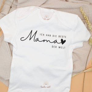 Baby Body beste Mama der Welt Geburtstag Mama 0 18 Monate individuelle Anpassung möglich Geburtstagsgeschenk Mutter Bild 3