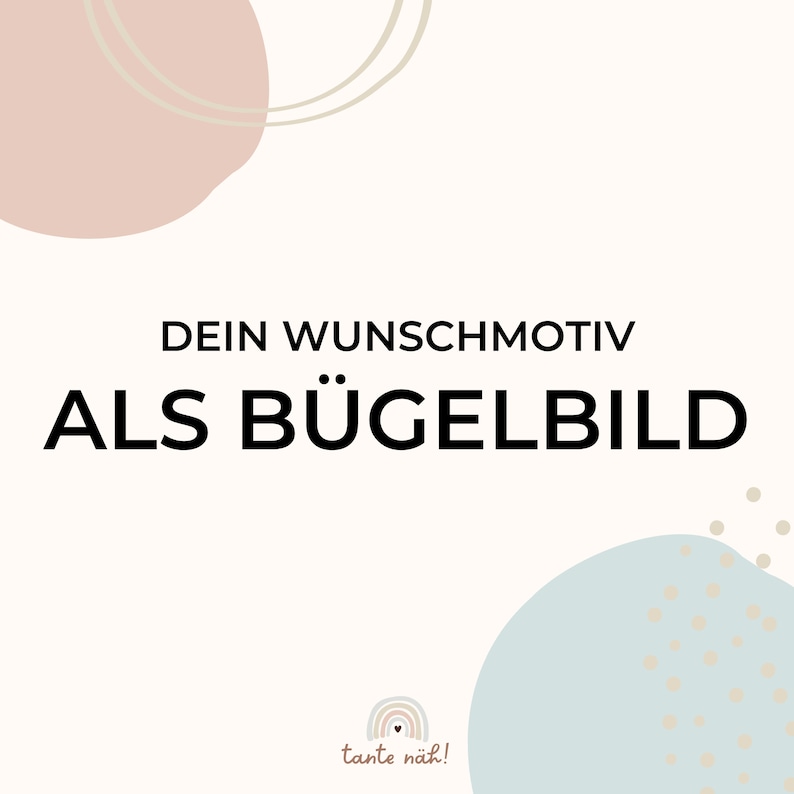 Schriftzug zum Aufbügeln Bügelbild für Textilien personalisiert Bügelbild Wunschname Name Bügelbild Wunschtext Bild 1