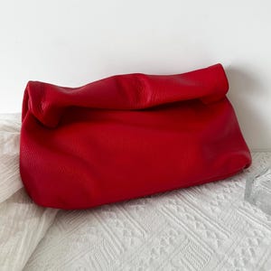 Pochette à rabat, pochette en cuir pour femme, pochette à rabat en cuir, pochette à rabat, sac à main en cuir pour demoiselles d'honneur