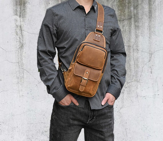 Man bag chest new arrivals