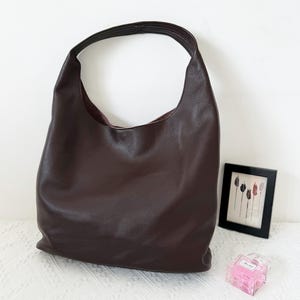 Frauen Schultertasche aus weichem Echtleder Frauen Tragetasche, Slouchy Hobo Bag Handtasche für das Leben Arbeitsreise, Frauen Geldbörse Brieftasche Geburtstagsgeschenk für Sie
