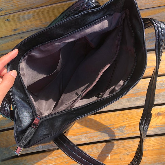 Soft Leather Women Shoulder Bag, Large Capacity Vegan