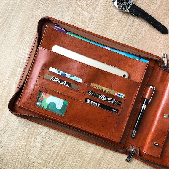 Leather Binder Logbook, Pilots Log Book, Logbook Journal