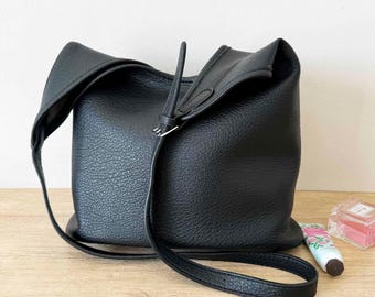 Soft Vegan Leather Tote Bag for Women Shoulder Bag with Adjustable Strap, Slouchy Hobo Bag Handbag, Women Purse Wallet Birthday Gift for Her