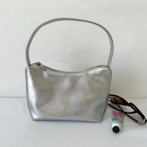 Handgefertigte Frauen Handtasche Schulter Unterarm Kleine Tasche, Vegan Leder Frauen Geldbörse Portemonnaie, Abendtasche, Brautjungfern Hochzeitstasche, Geburtstagsgeschenk