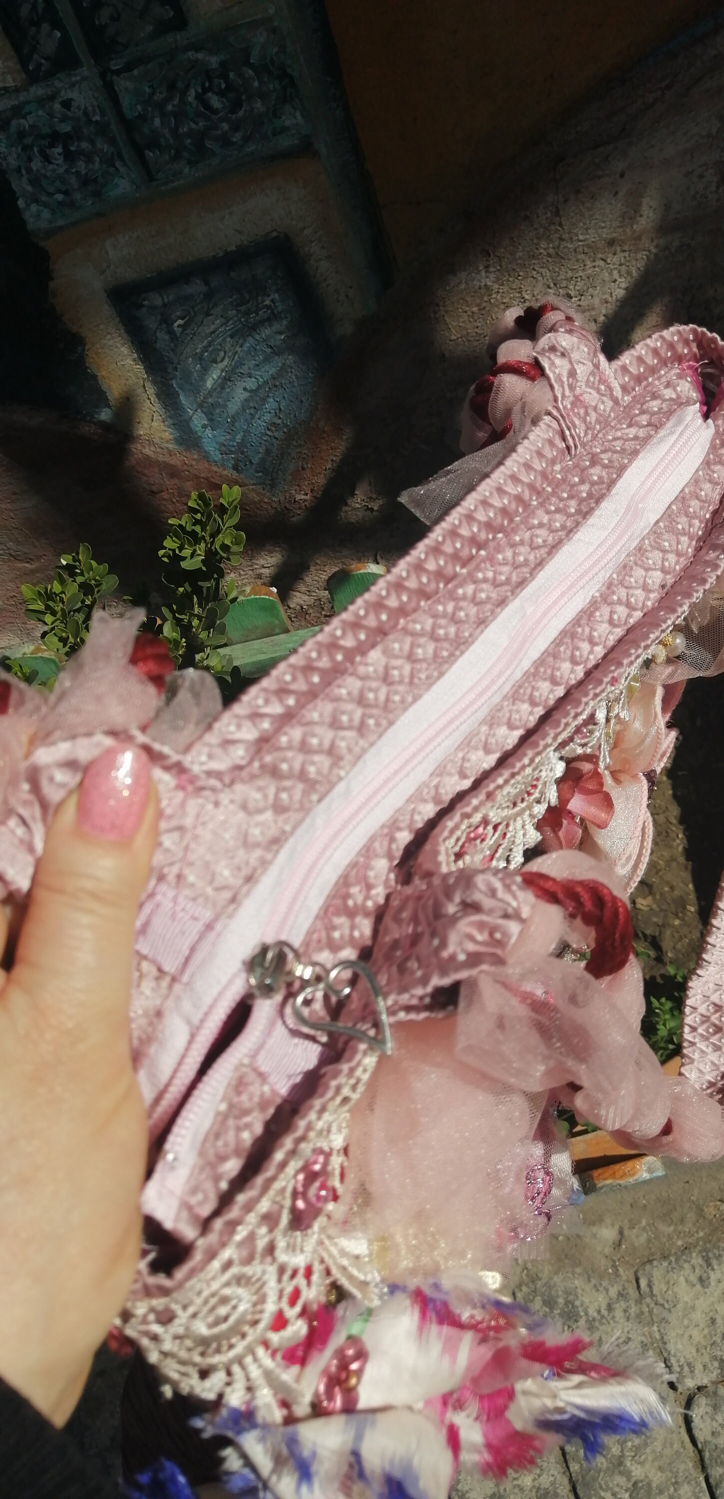 Artsy Boho Romantic Shoulder/tote Bag pink Fairy,accessory Bag,artistic ...