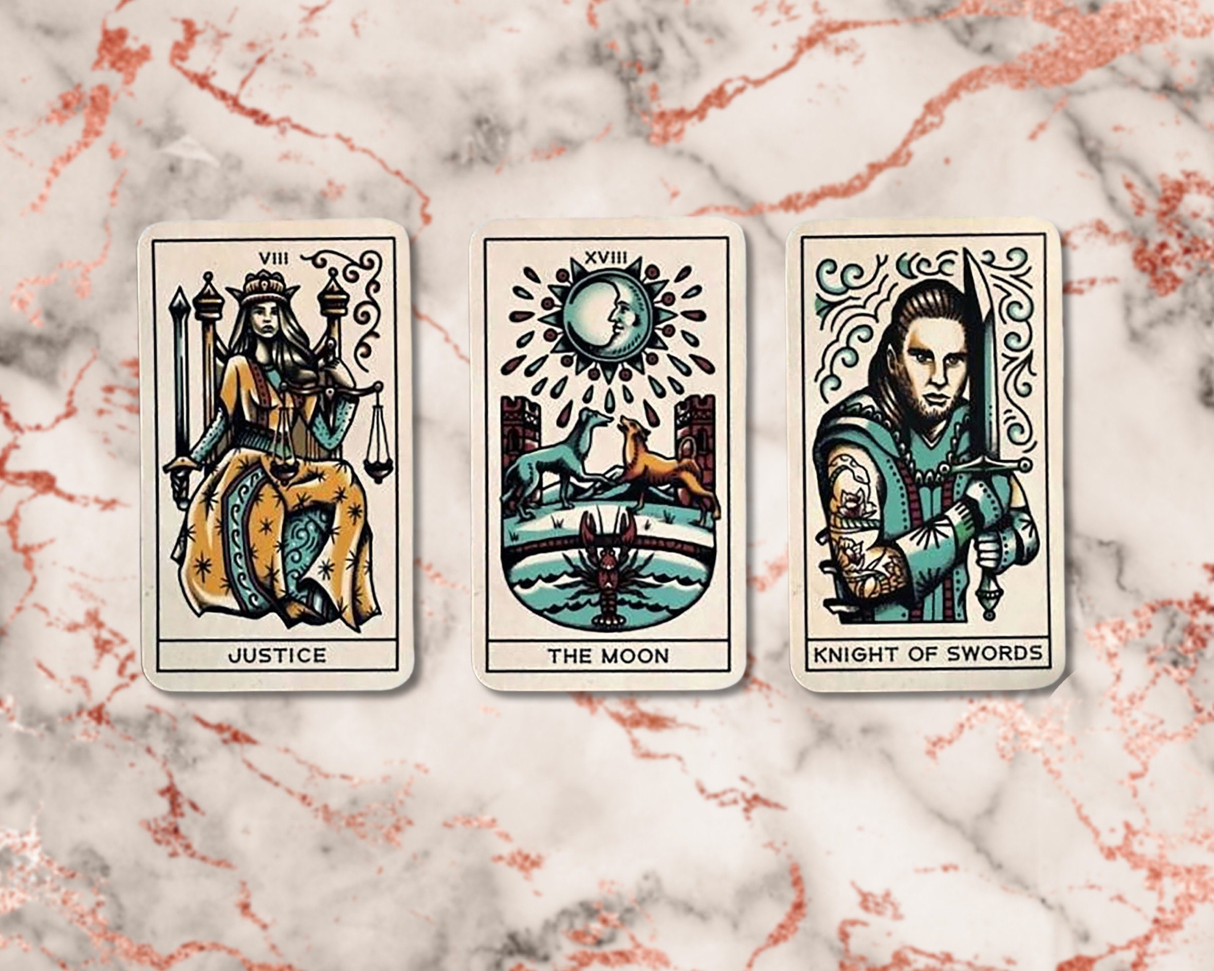 The Tattoo Tarot Ink and Intuition Major and Minor Arcana - Etsy