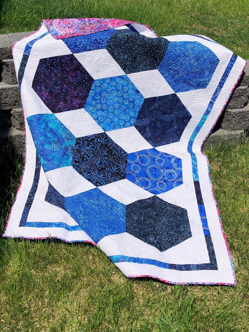 On Point Quilt Pattern - Etsy