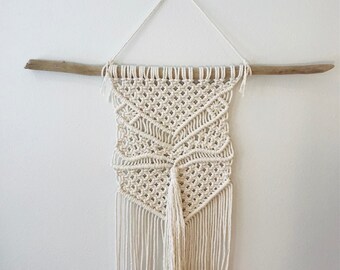 Macrame Wall Hanging, Handmade, Natural Color, Home Decor