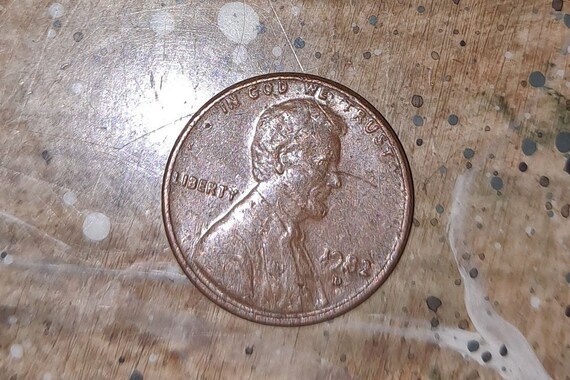 1982d rare error penny | Etsy