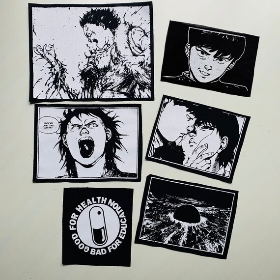 Akira Patches Set Of 6 Etsy
