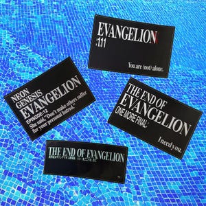 EVA TEXT Stickers Waterproof