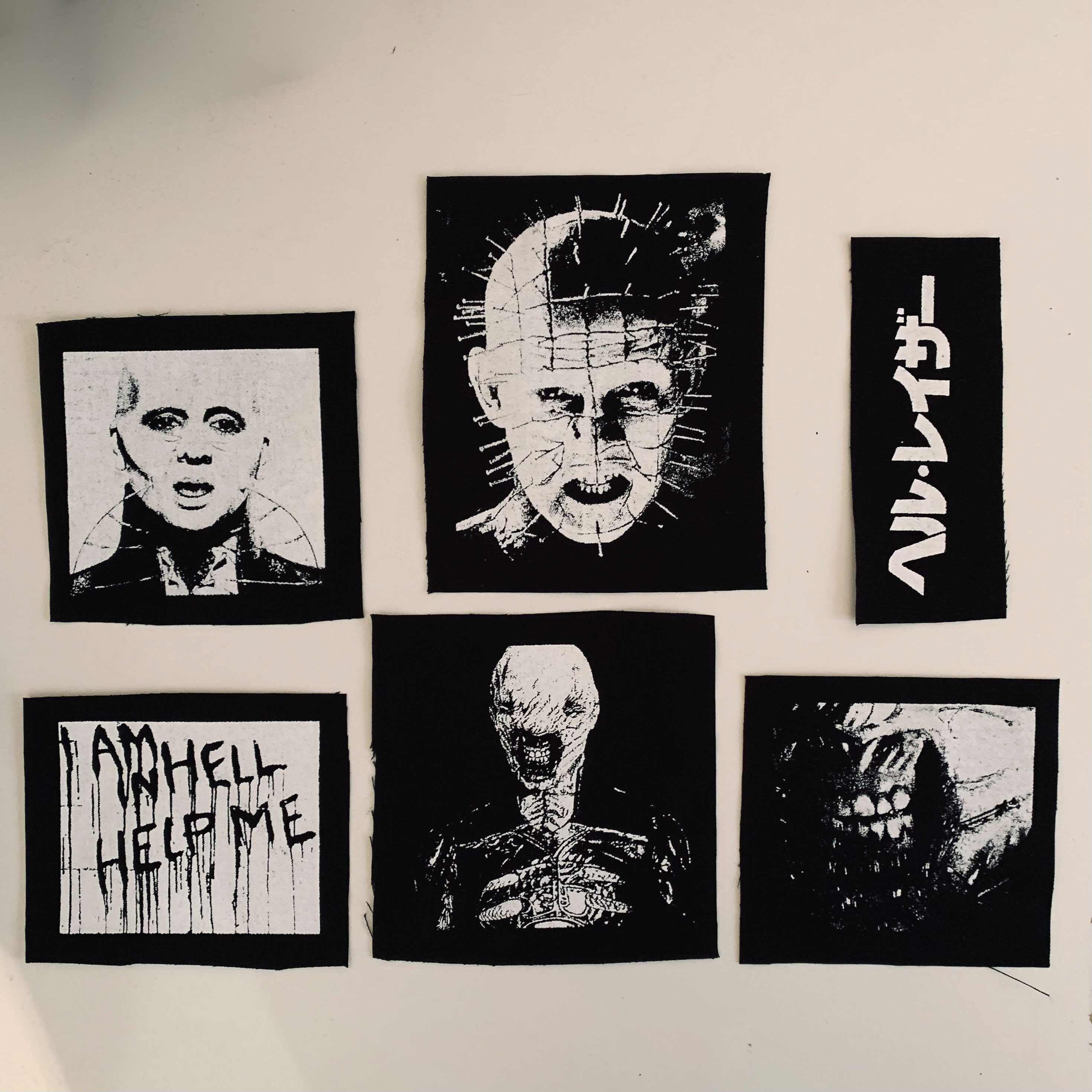 Cult Horror Movie Patches