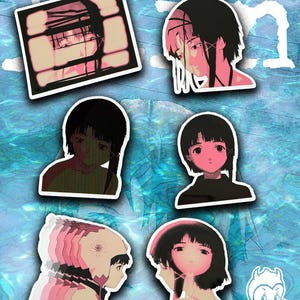 Serial experiments lain sticker - Etsy 日本