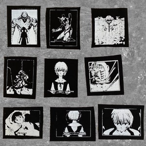 Mecha Anime Patches (Set of 9)