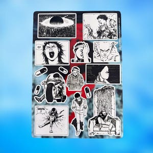 NEO TOKYO AKlRA Sticker Sheet Waterproof