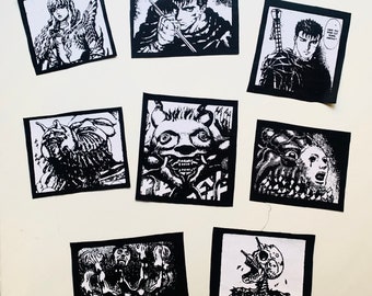 GVTS and Demons Patches (Set of 8)