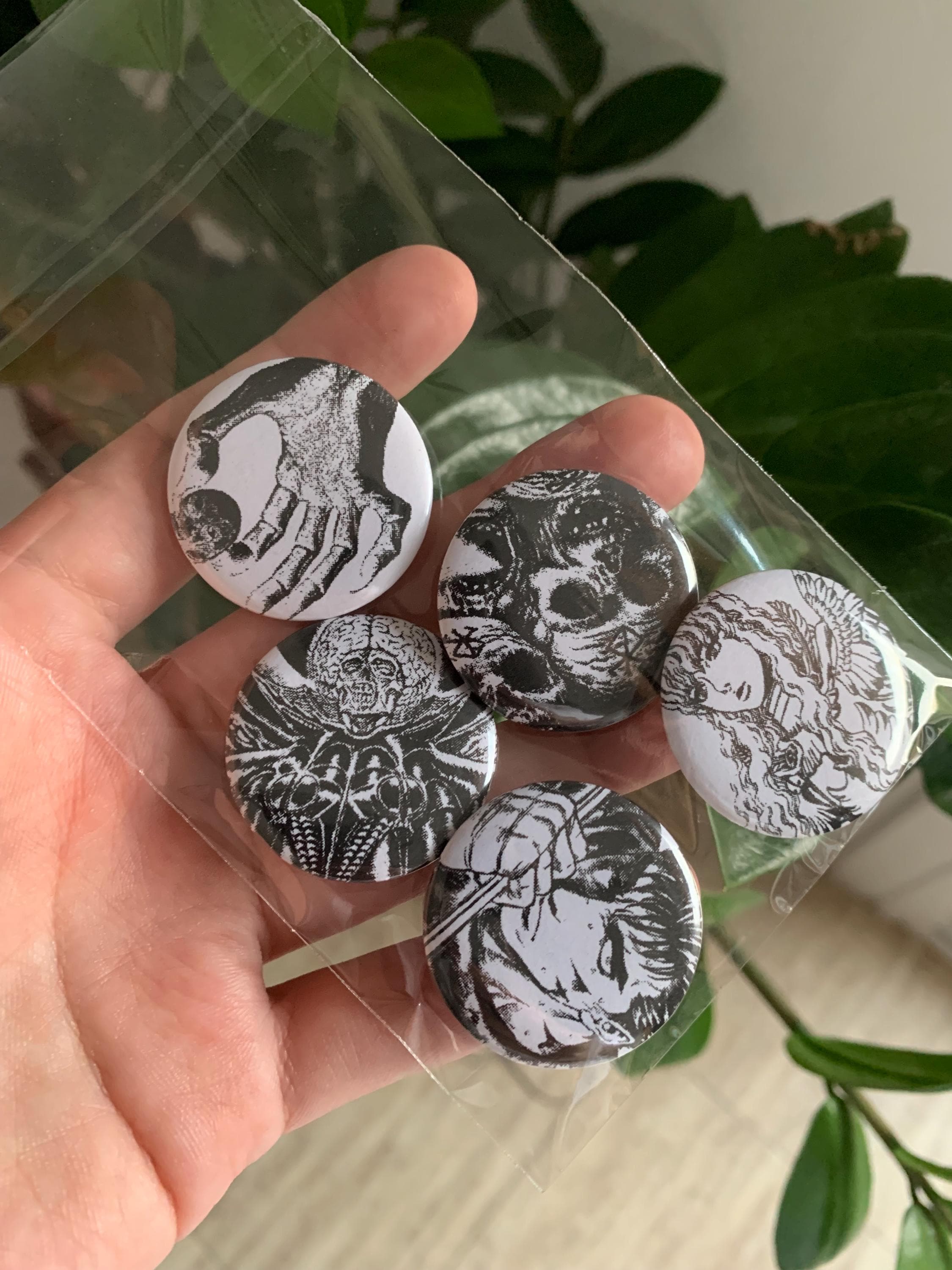 GVTS Demons Pin Button Set - Etsy