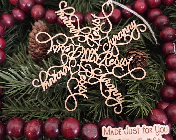 Resist Tyranny Christmas ornament - Resist Tyranny Flake ornament, Pro-democracy Christmas gift, Political ornament, Anti-Trump, Anti-MAGA