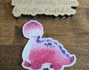Dinosaur Textured Sensory Sticker, tactile fidget, fidget for calming, texture strips for anxiety, mindfulness tool for kids, autism stim