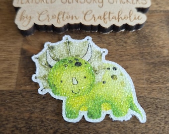 Dinosaur Textured Sensory Sticker, tactile fidget, fidget for calming, texture strips for anxiety, mindfulness tool for kids, autism stim