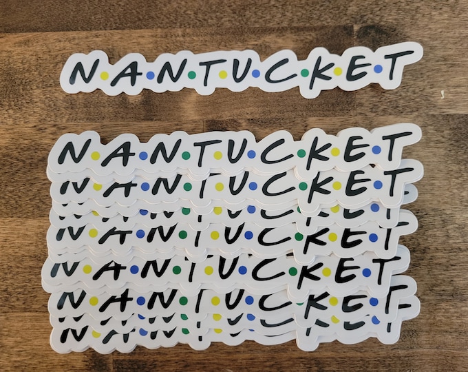 Indoor/Outdoor stickers for Nantucket Elementary School, car sticker, vehicle decal, bumper sticker, Gambrills MD, school spirit