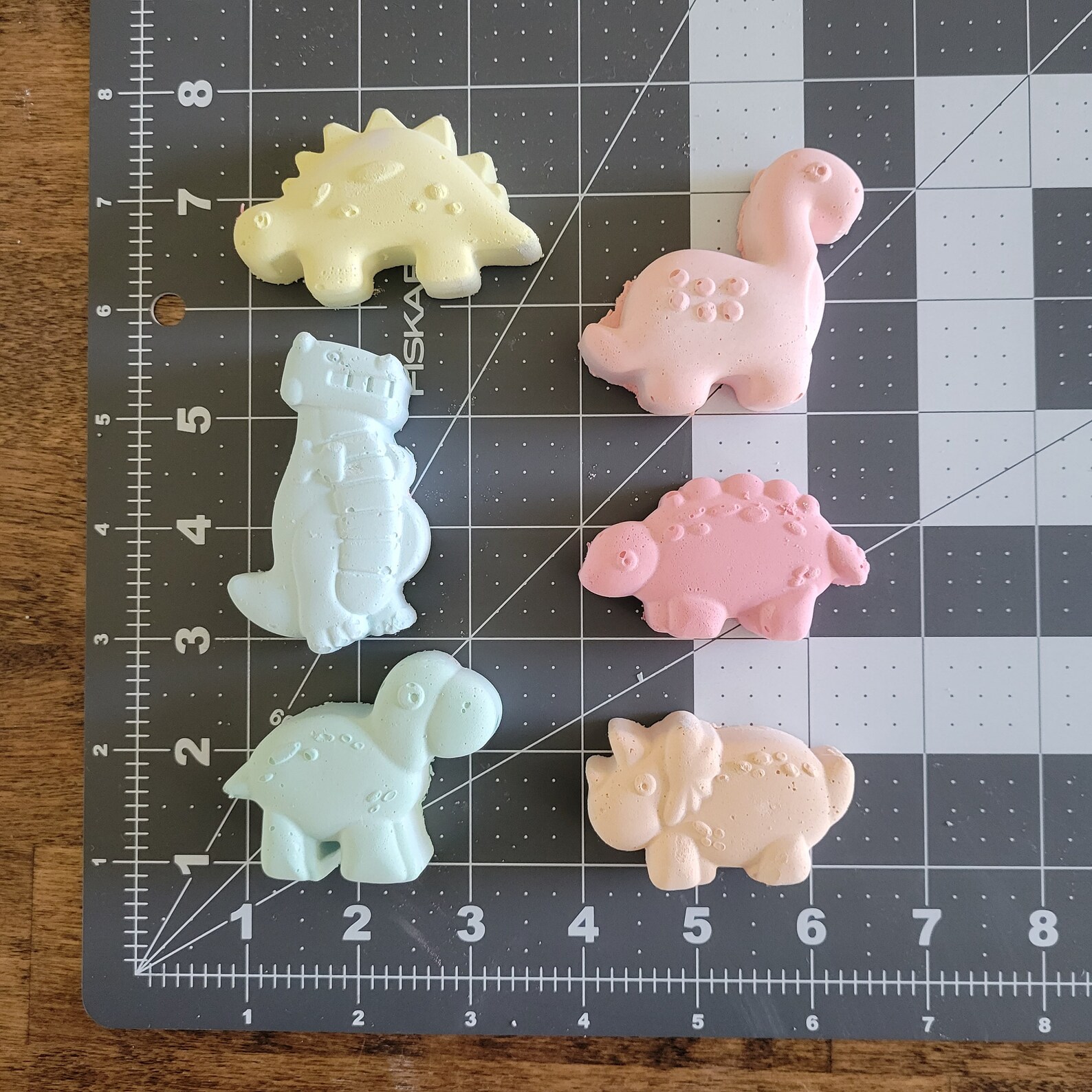 Rainbow Dinosaur Sidewalk Chalk Set Set of 4 6 8 or 10 Etsy