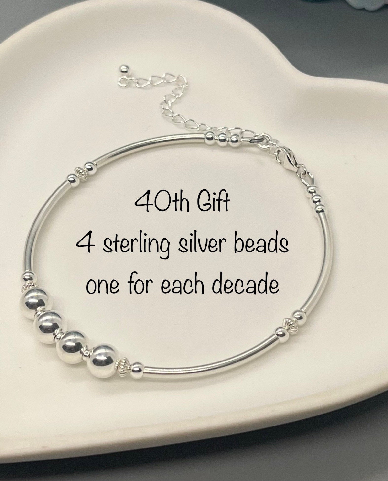40th Birthday Gift for Women Statement Jewellery Sterling Etsy UK