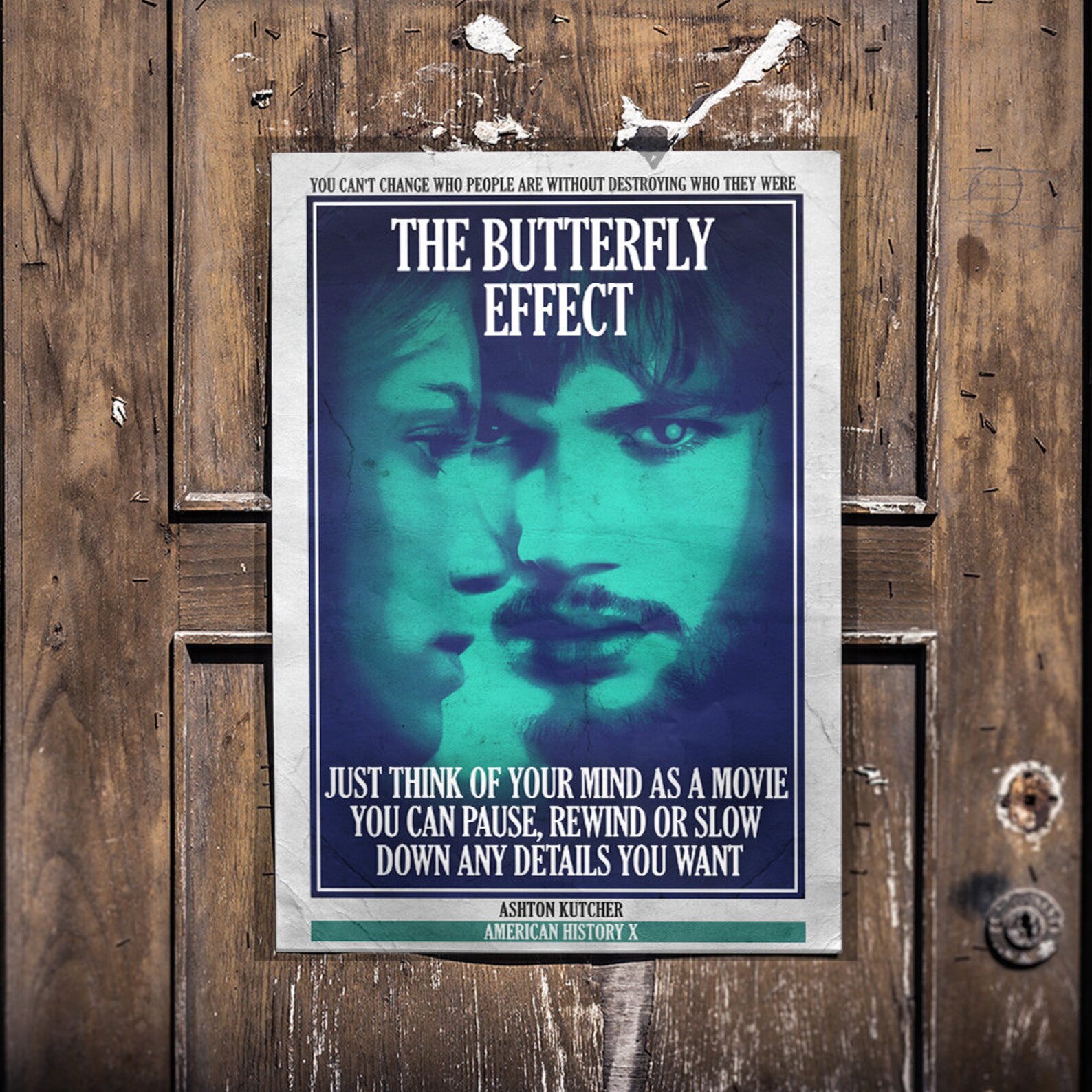 The Butterfly Effect Cult Film Poster Vintage Retro Art Etsy