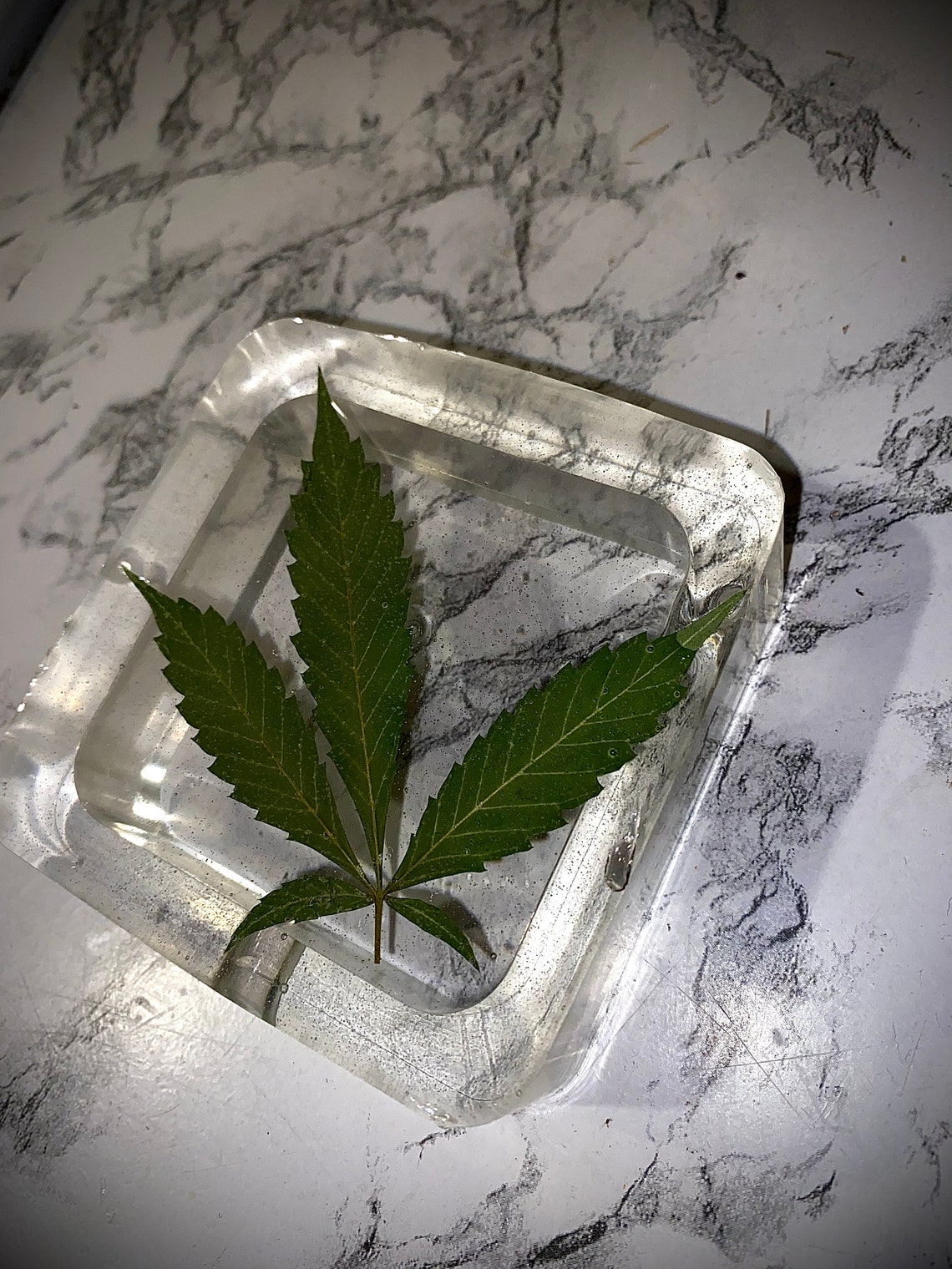 Weed leaf ashtray custom ashtray ashtray marijuana ashtray Etsy