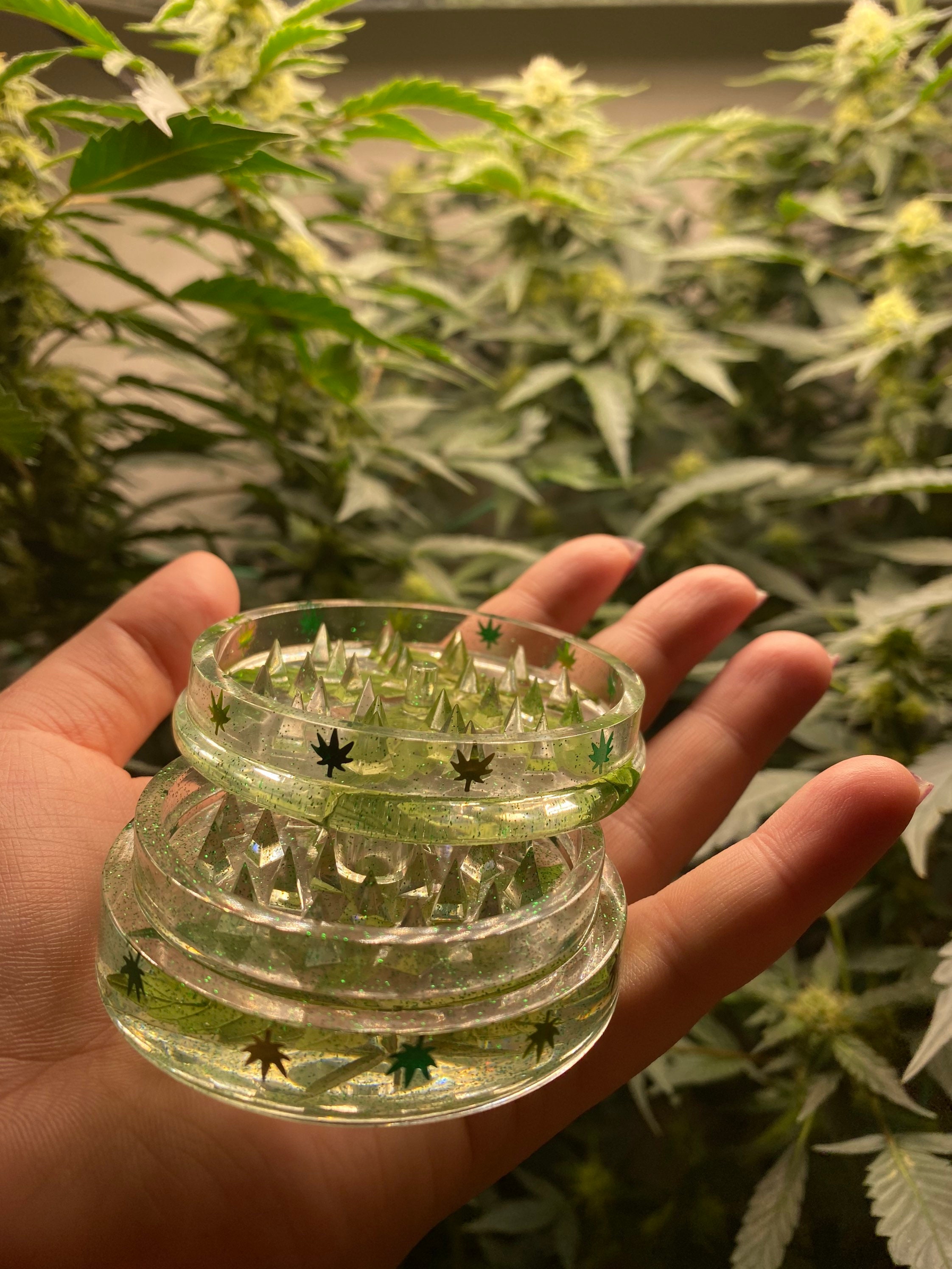 Marijuana grinder grinder with 420 grinder herbs Etsy