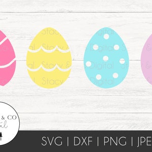 Easter Egg SVG Bundle | Easter SVG | Easter Egg PNG | Easter Shirt svg | Easter Cricut Cut File | Easter Silhouette Cut File |