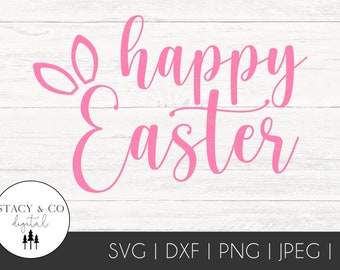 Happy Easter SVG | Easter Shirt svg | Easter SVG | Easter SVG Files | Easter svg Kids | Happy Easter dxf | Happy Easter Clipart | Easter png