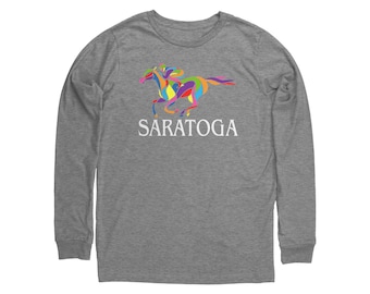 Saratoga Long Sleeve Unisex Shirt- W