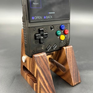 Hardwood Miyoo Mini Plus Mini+ Retro Handheld Display Stand