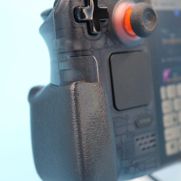 Trigger TPU Grips for Steam Deck | Ultra-Light 41 g | Full-Contour Comfort | Textured, Scratch-Safe TPU
