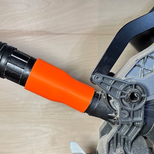 Custom Dust Adapter - Ryobi Miter Saw to Vacuum Adapter - Multiple Hose Types - 3D Printed, PETG
