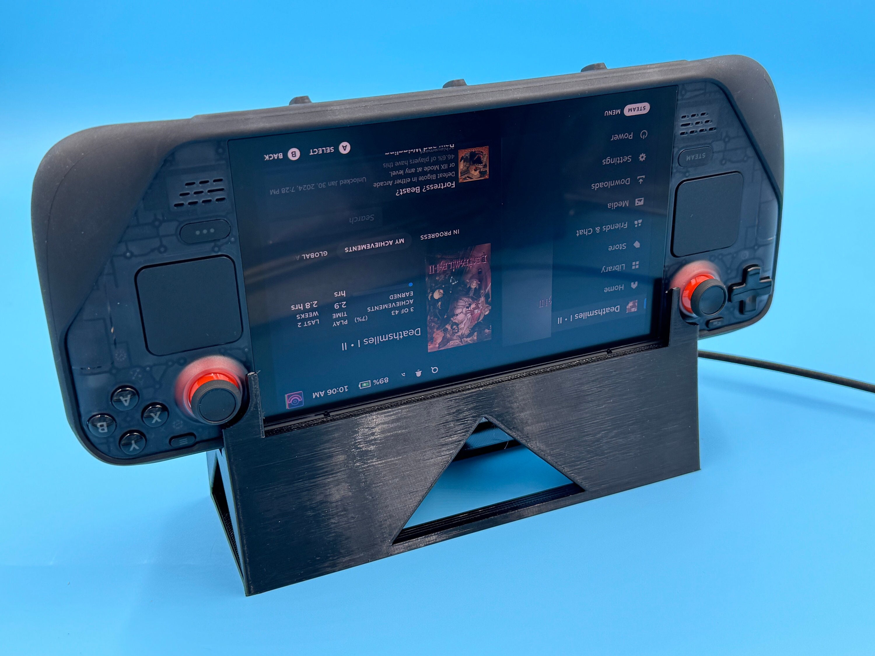 Custom-fit Steam Deck Charging Dock for LCD & OLED: Designed