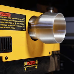 DeWalt DW735 Planer Dust Collection Adapter – 4-Inch Hose Upgrade – Durable PETG Replacement Port