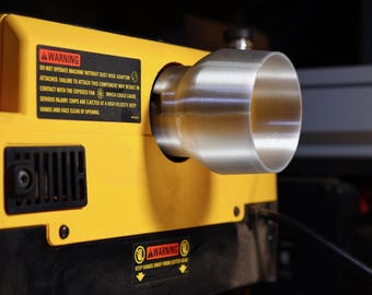 DeWalt DW735 Staubsammeladapter für Hobelmaschine - 4-Zoll-Schlauch-Upgrade - langlebiger PETG-Ersatzanschluss